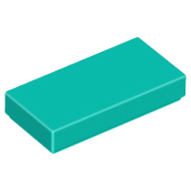 Tegel 1x2 Dark Turquoise